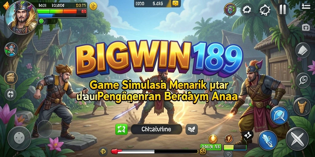 Tampilan gameplay BIGWIN189 yang penuh warna dan menarik.