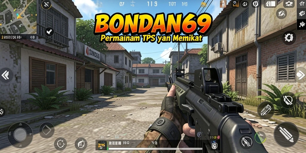 Screenshot gameplay BONDAN69 yang menampilkan aksi pertempuran penuh adrenalin.