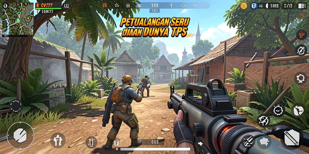 Screenshot dari gameplay seru di CV777 dengan aksi mendebarkan.