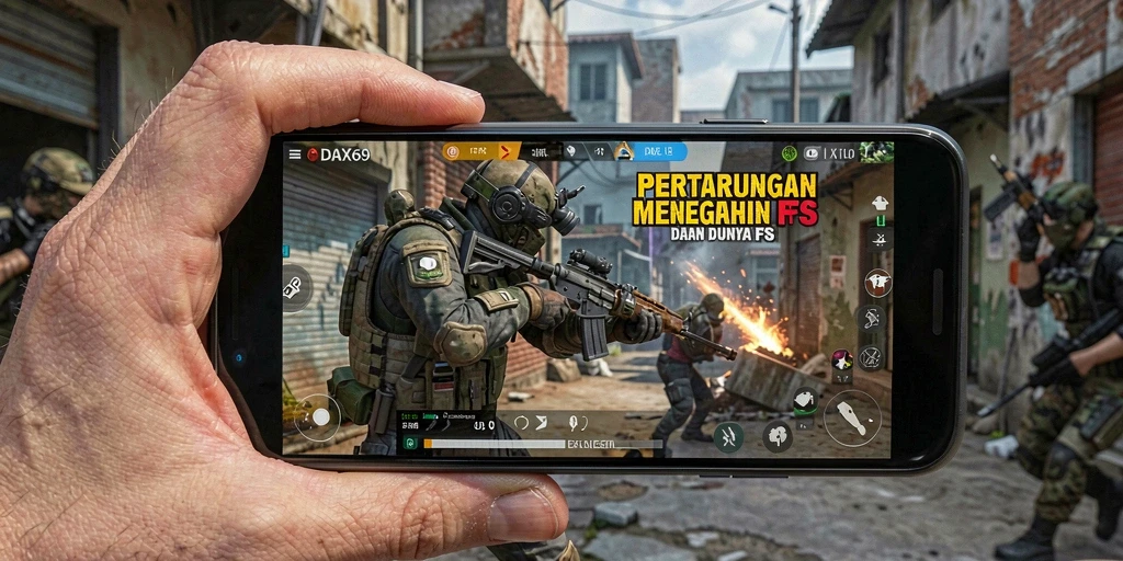 Screenshot gameplay DAX69 yang penuh aksi dan menegangkan.
