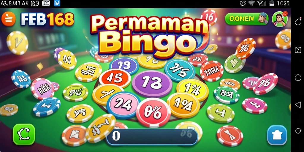 Gameplay seru dari FB168 yang menampilkan keseruan bermain Bingo.