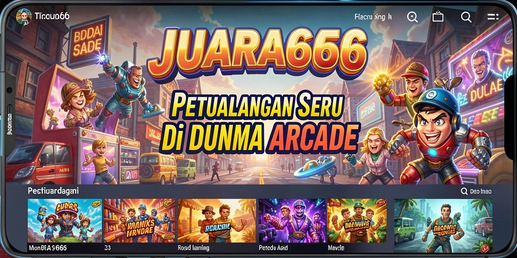 Tampilan gameplay seru di JUARA666 dengan grafik menawan.