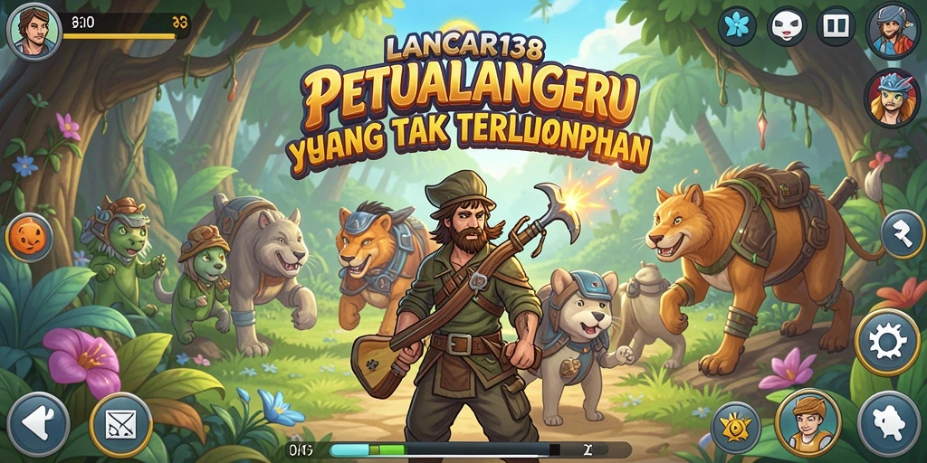 Tampilan gameplay LANCAR138 yang menegangkan dan penuh warna.