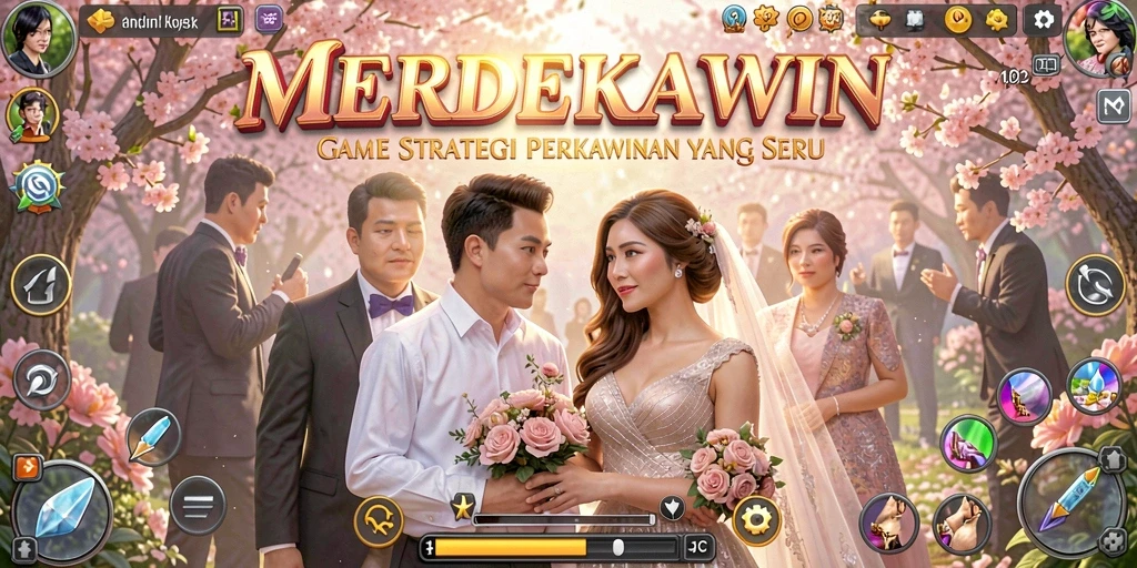 Tangkapan layar gameplay MERDEKAWIN yang menarik dan interaktif.