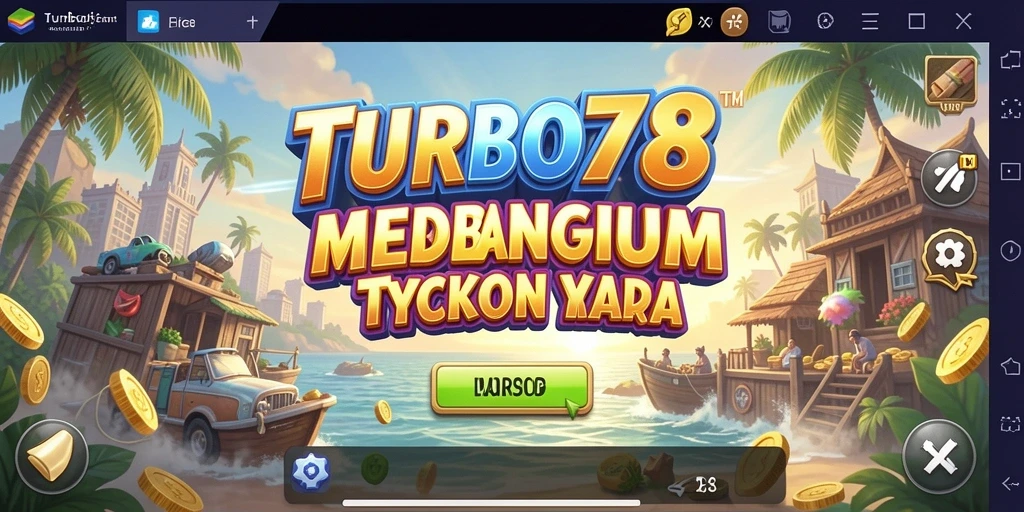 Tampilan gameplay yang menarik dalam TURBO78